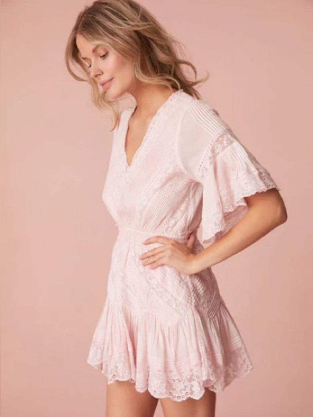 LoveShackFancy Calamina Dress - Picture 2 of 9
